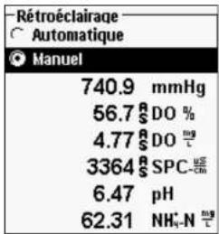 YSI Professional Plus - Rétroéclairage - 1