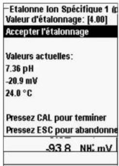 YSI Professional Plus - Étalonnage - pH - 1