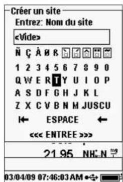YSI Professional Plus - Entrée alphanumérique - 2