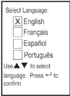 YSI Pro1020 - Premier démarrage - 1