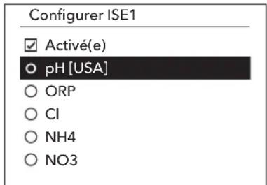 YSI ProQuatro - Configuration du capteur EIS (ph, rh, ammonium, nitrate, chlorure) - 3