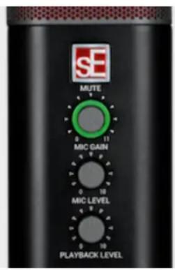 SE Electronics NEOM USB - Tasto Mute - 1