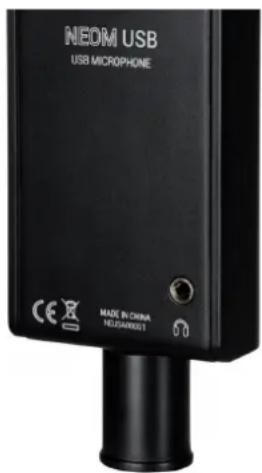SE Electronics NEOM USB - Mic Level andPlayback Level Knobs - 1
