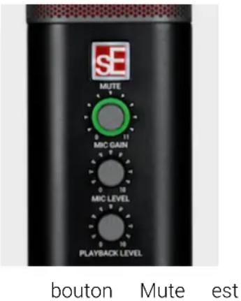 SE Electronics NEOM USB - Bouton mute - 1
