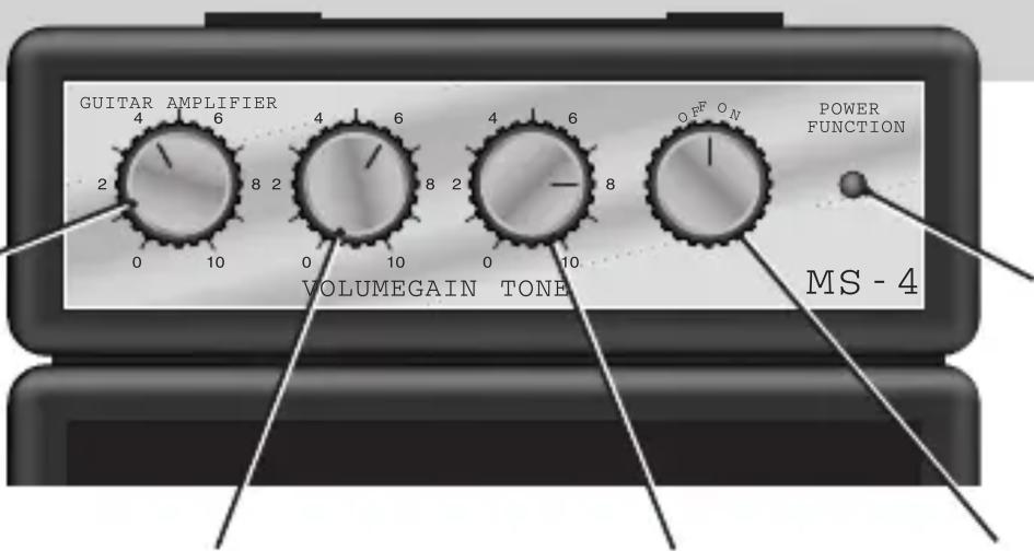 MARSHALL Micro Stack MS4 - Gain - 1