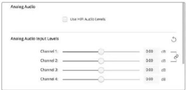 Blackmagic Design DeckLink Mini Recorder HD - HiFiオーディオレベルの使用 (Use HiFi Audio Levels) - 1