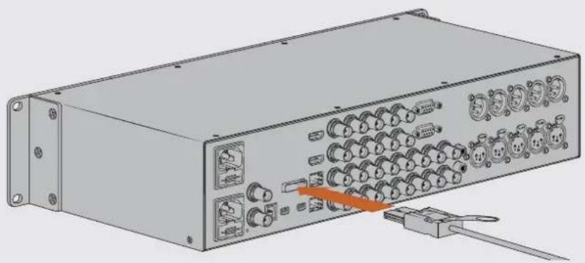 Blackmagic Design DeckLink Mini Recorder HD - Connecting UltraStudio 4K Extreme via PCIe - 1