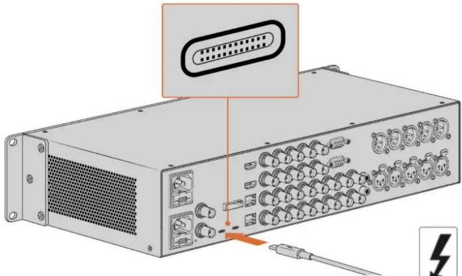 Blackmagic Design DeckLink Mini Recorder HD - Se connecter via une connexion thunderbolt - 1