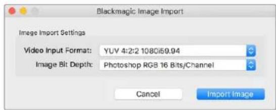 Blackmagic Design DeckLink Mini Recorder HD - Import an image into Photoshop CC - 1