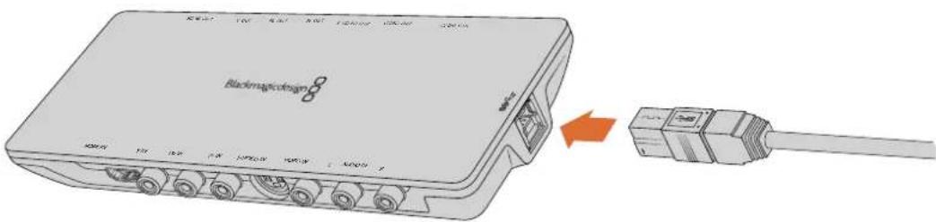 Blackmagic Design DeckLink Mini Monitor HD - Se connecter via USB 3.0 - 1