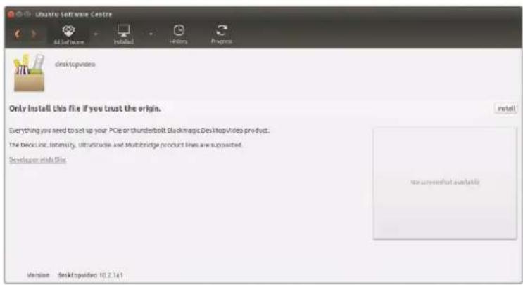 Blackmagic Design DeckLink Mini Monitor HD - Instalacao no Linux - 1