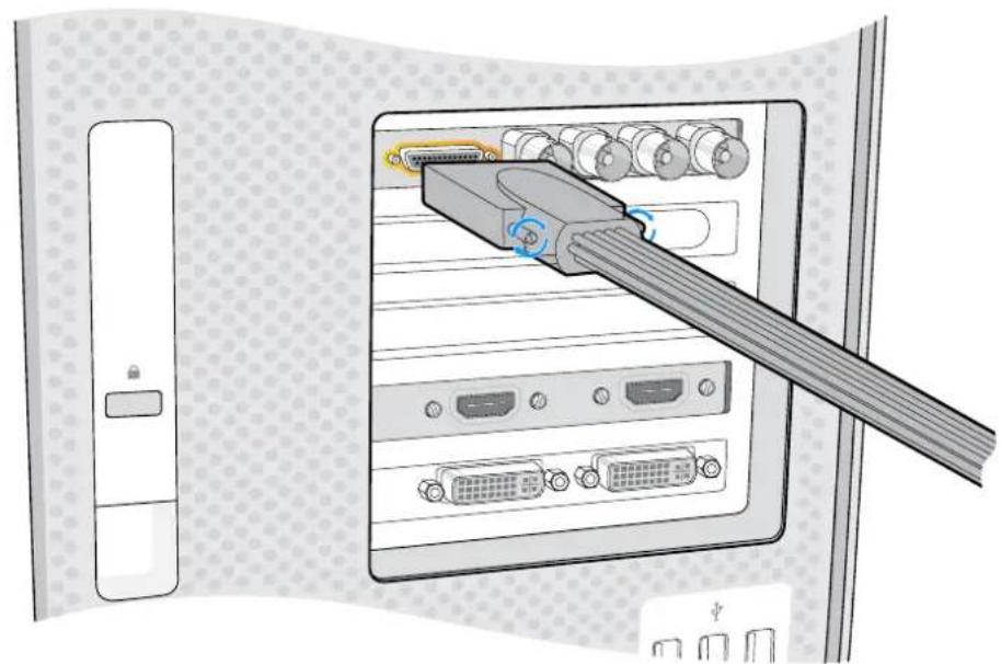 Blackmagic Design DeckLink Mini Monitor HD - Connecting via PCIe - 3