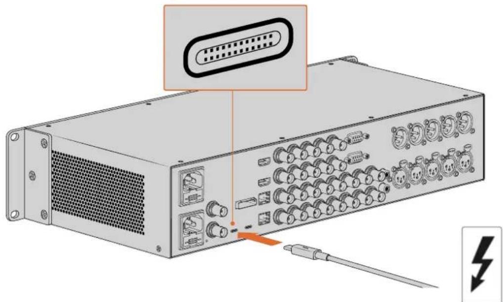 Blackmagic Design DeckLink Mini Monitor HD - Anschließen via Thunderbolt - 1