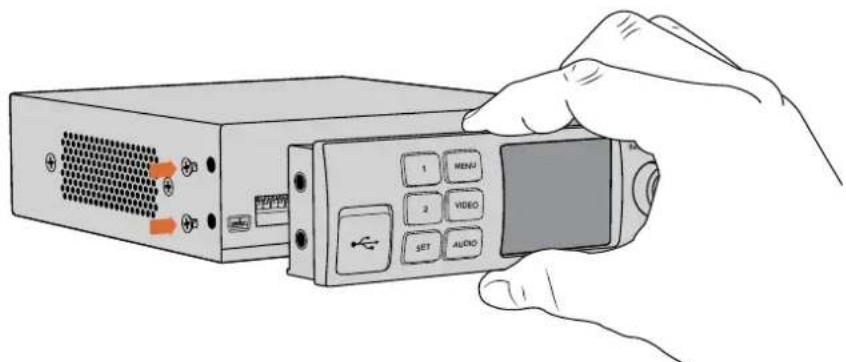Blackmagic Design DeckLink Mini Monitor HD - Teranex Mini Smart Panelの装着 - 1