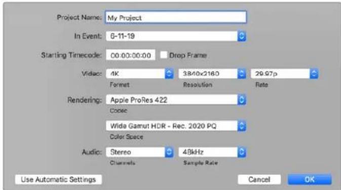 Blackmagic Design DeckLink Mini Monitor HD - Para create un projecto: - 1