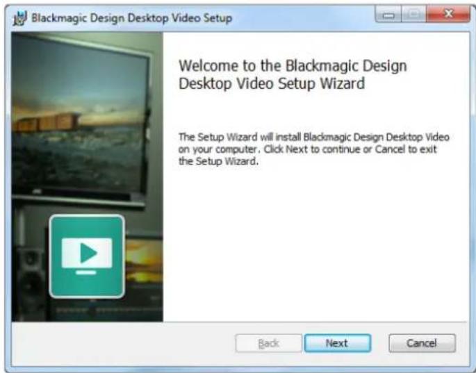 Blackmagic Design DeckLink Mini Monitor HD - Windows Installation - 1