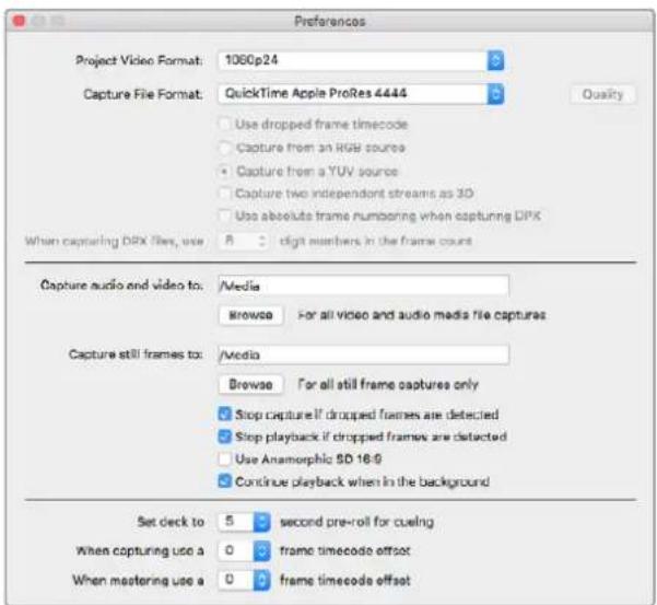 Blackmagic Design DeckLink Mini Monitor HD - Configuración delprojecto - 1