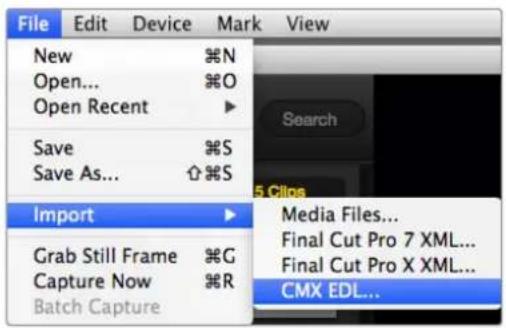 Blackmagic Design DeckLink Mini Monitor HD - Importando clipes - 2