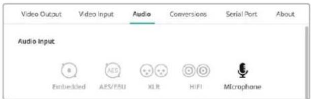Blackmagic Design DeckLink Mini Monitor HD - Entrada de audio - 1