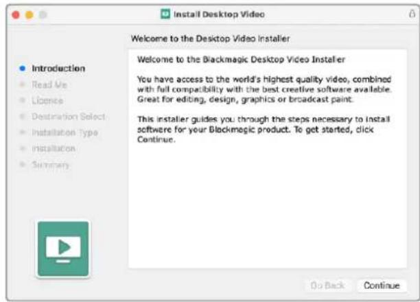 Blackmagic Design DeckLink Mini Monitor HD - Mac OS Kurulumu - 1