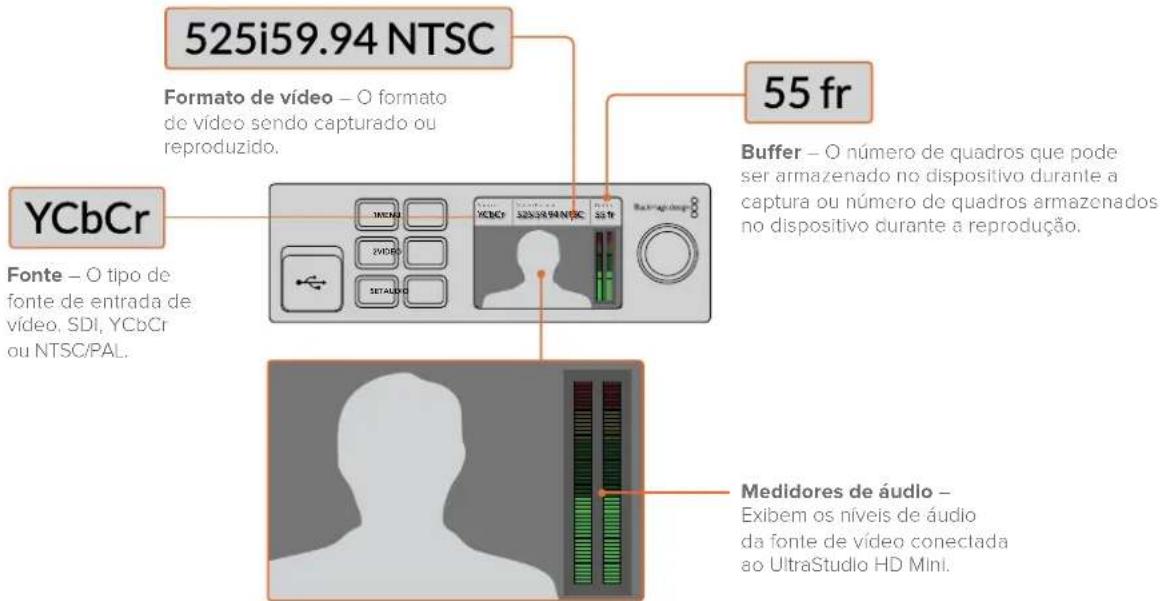 Blackmagic Design DeckLink Mini Monitor HD - Tela LCD - 1