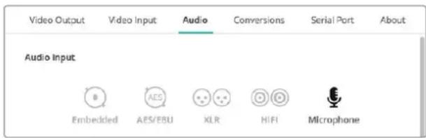 Blackmagic Design DeckLink Mini Monitor HD - OdiO IoIeR (Audio Input) - 1