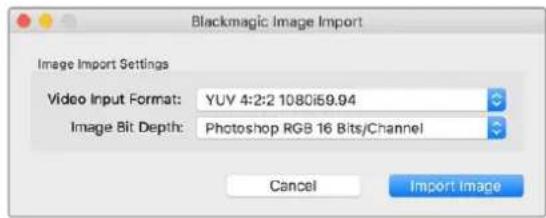 Blackmagic Design DeckLink Mini Monitor HD - Como importar una imagem para o Photoshop CC: - 1