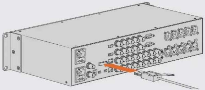 Blackmagic Design DeckLink Mini Monitor HD - PCIe überinden UltraStudio 4K Extreme'nin baglanmasi - 1