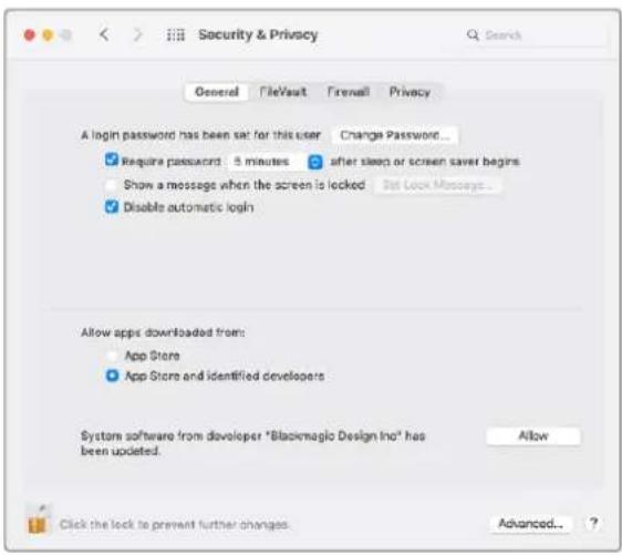 Blackmagic Design DeckLink Mini Monitor HD - Instalacion en macOS por primera vez - 2