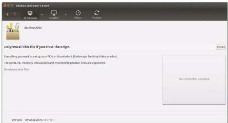 Blackmagic Design DeckLink Mini Monitor HD - Instalación en Linux - 1