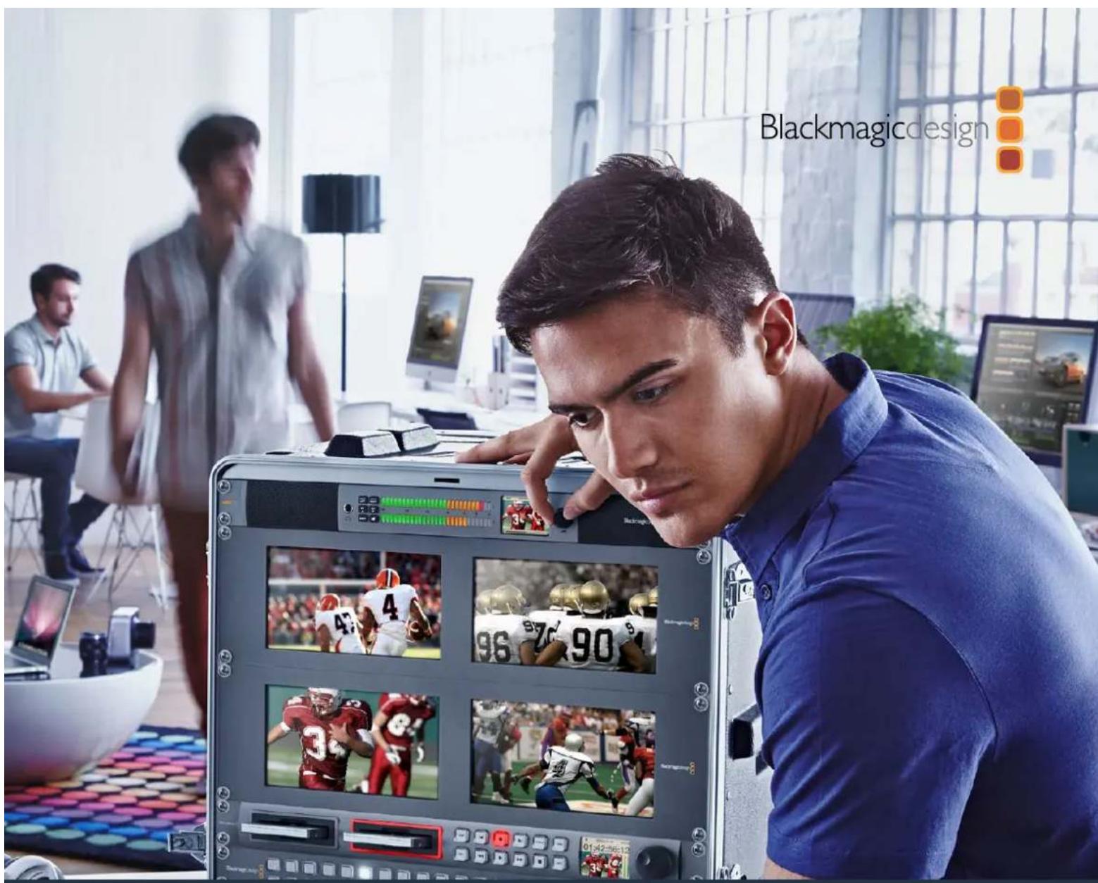 Blackmagic Design Audio Monitor 12G - Monate eingeschränkte Garantie - 1