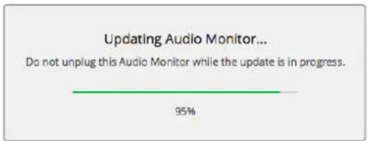 Blackmagic Design Audio Monitor 12G - 내부 소프트웨어 업데이트하기 - 2