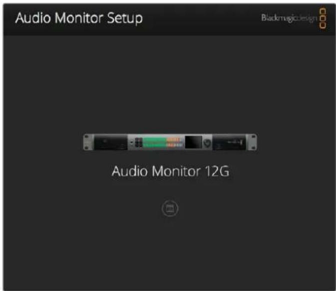 Blackmagic Design Audio Monitor 12G - Aggiornare il software interno - 3
