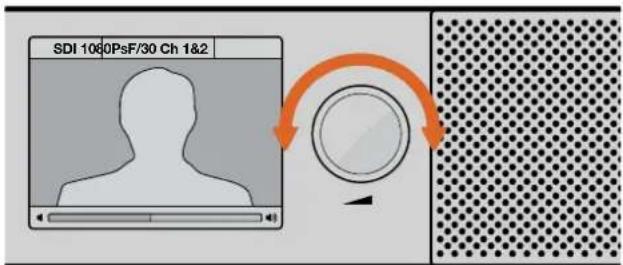 Blackmagic Design Audio Monitor 12G - 볼륨 - 1