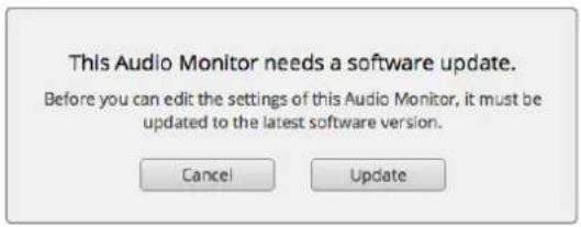 Blackmagic Design Audio Monitor 12G - 내부 소프트웨어 업데이트하기 - 1