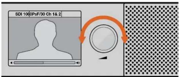 Blackmagic Design Audio Monitor 12G - Volume - 1