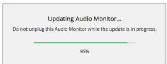 Blackmagic Design Audio Monitor 12G - 内部ソフトウェアのアップデート - 2