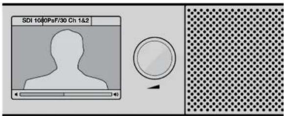Blackmagic Design Audio Monitor 12G - SDI 입력 - 1