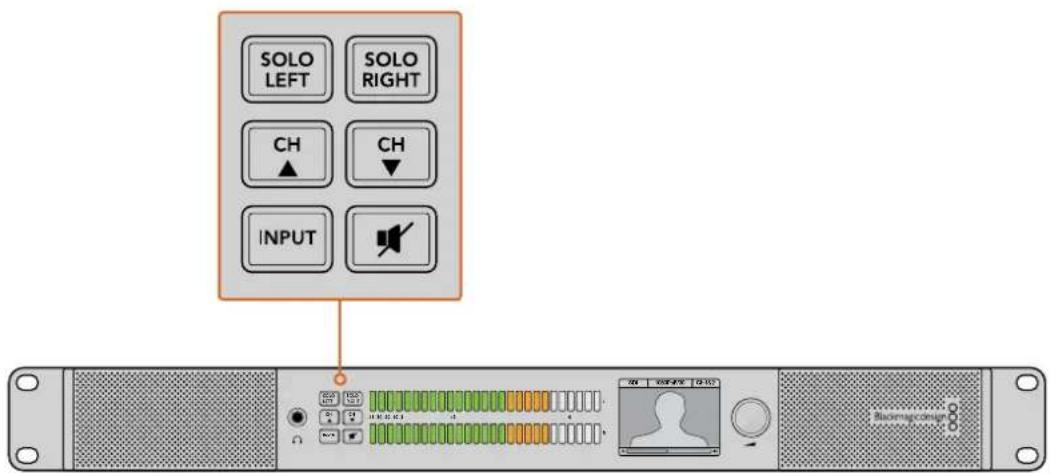 Blackmagic Design Audio Monitor 12G - Connettere le uscite video - 1