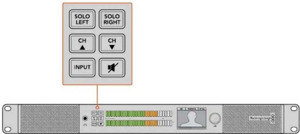 Blackmagic Design Audio Monitor 12G - 비디오 출력과 연결하기 - 1