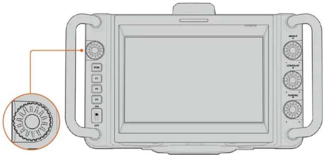 Blackmagic Design Studio Camera 4K Plus - Uso de los controles - 1
