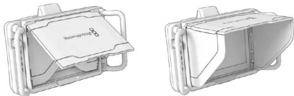 Blackmagic Design Studio Camera 4K Plus - Применение солнцезащитной бленды - 2
