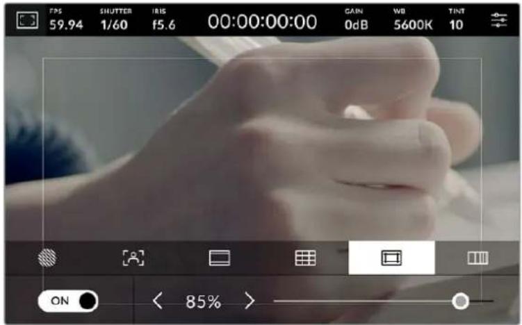 Blackmagic Design Studio Camera 4K Plus - Zone de sécurité - 1