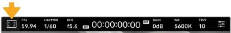 FPS SHUTTER IRIS 00:00:00:00 CAIN WD TINT 59.94 1/60 f5.6 0dB 5600K 10