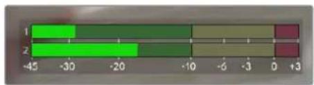 Blackmagic Design Studio Camera 4K Plus - Indicateurs audio - 1