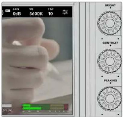 GAIN WB TNT 0dB 5600K 10 BRIGHT CONTRAST PEAKING OPTIVE