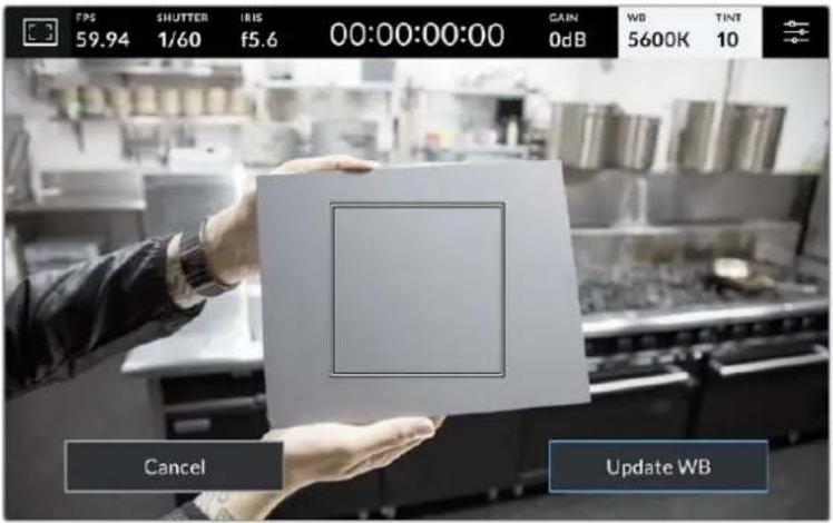 Blackmagic Design Studio Camera 4K Plus - Balance de blancos automático - 1