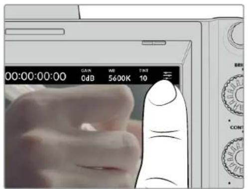 00:00:00:00 GAIN WE TINT 0dB 5600K 10
