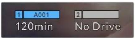 1 A001 120min No Drive
