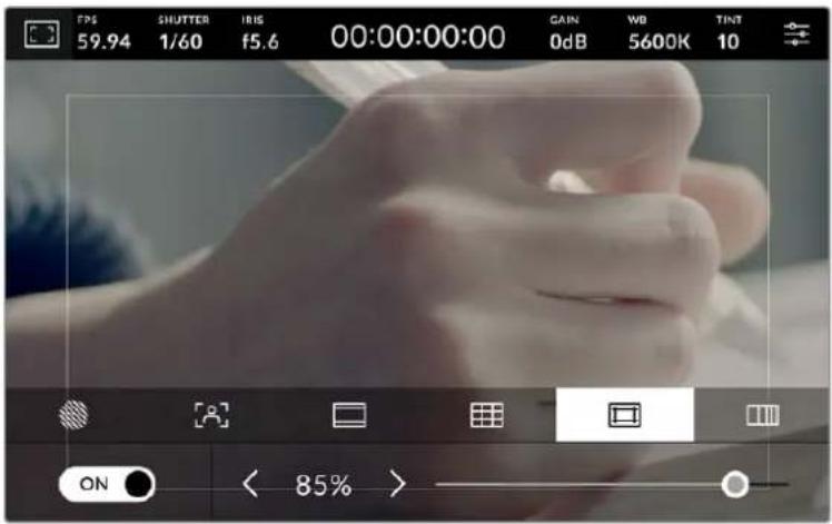 Blackmagic Design Studio Camera 4K Plus - Schutzbereichlinien - 1